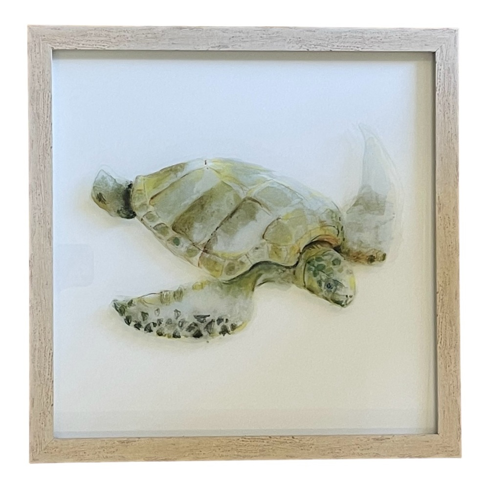 ❌ SOLD ❌ Sea Turtle Wall Art